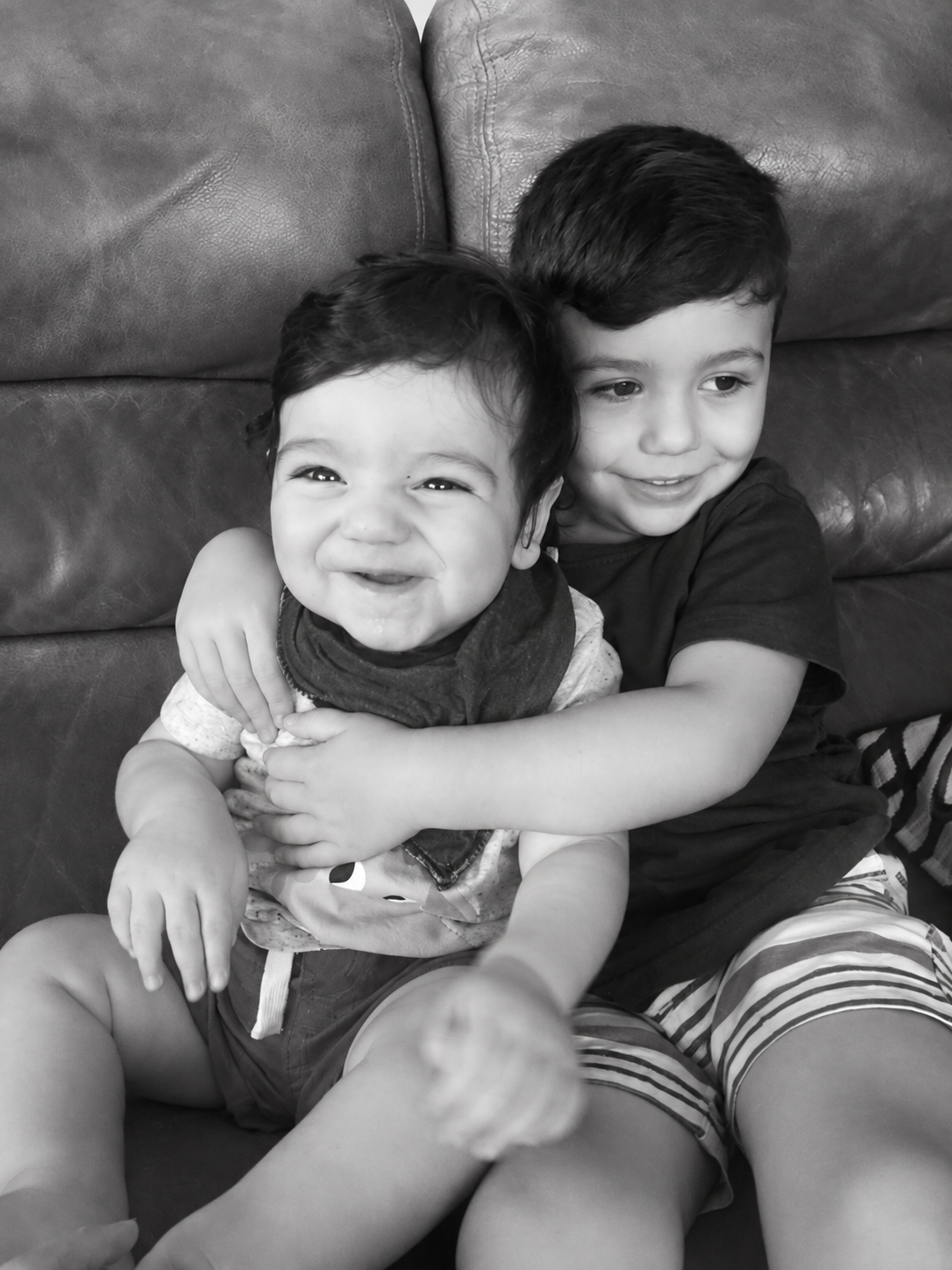 A real #NapstarBaby moment, black and white
