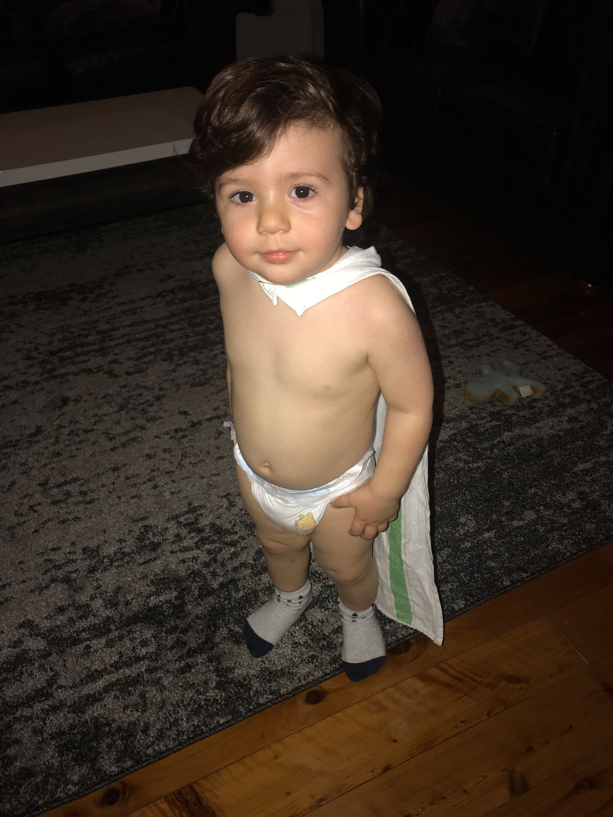 A real #NapstarBaby moment, black and white