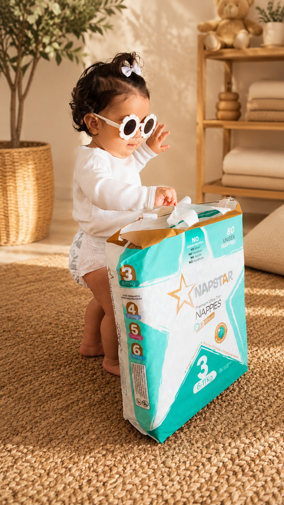 Napstar Premium Diaper Product showcase Image